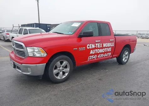 2015 Ram 1500 Big Horn z USA, uszkodzony, nr VIN 1C6RR6GT0FS703067